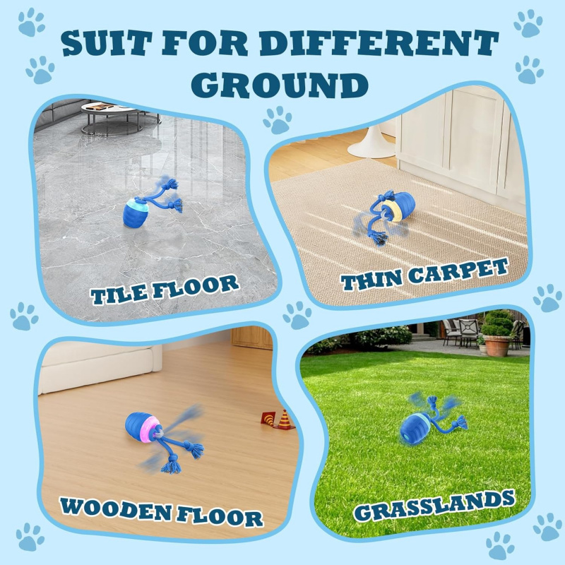 2026 Upgraded Automatic Moving - Automatic Moving Dog Ball review and price