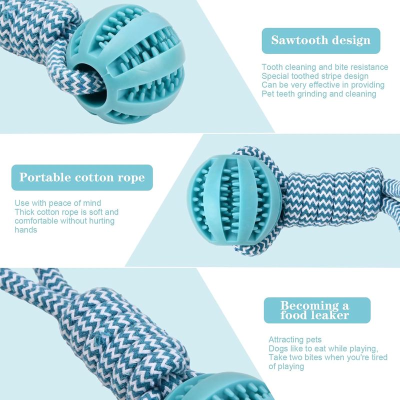 Volumoon Ball on Rope - Indest - Indestructible Dog Chew Toy review and price