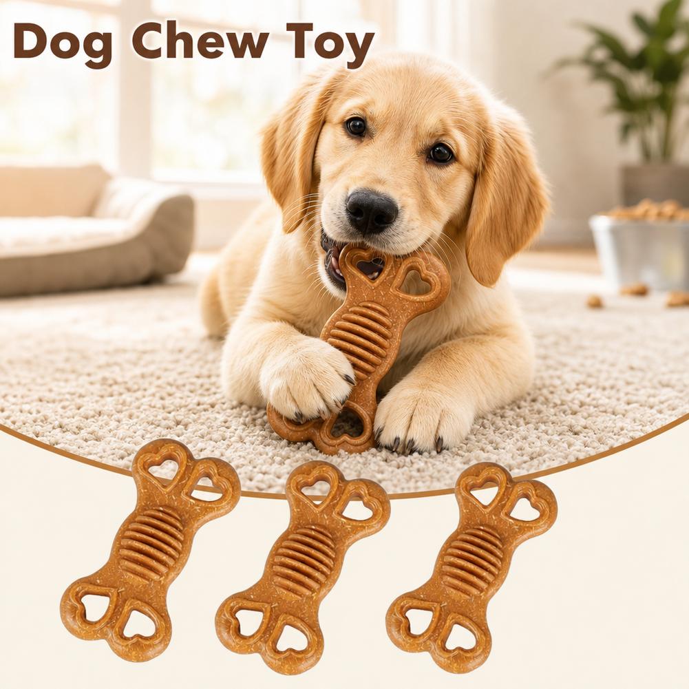 Indestructible Dog Chew Toy Bo - Teeth Cleaning Dog Chew Bone review and price