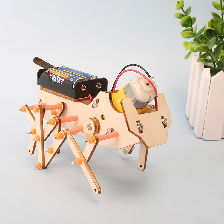 Students DIY Technology Small  - Interactive Squeaky Plush Dog Toy review and price